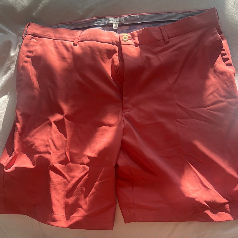 Red Peter millar shorts size 40. Amazing shape